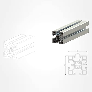 Nhôm xẻ rãnh T-45